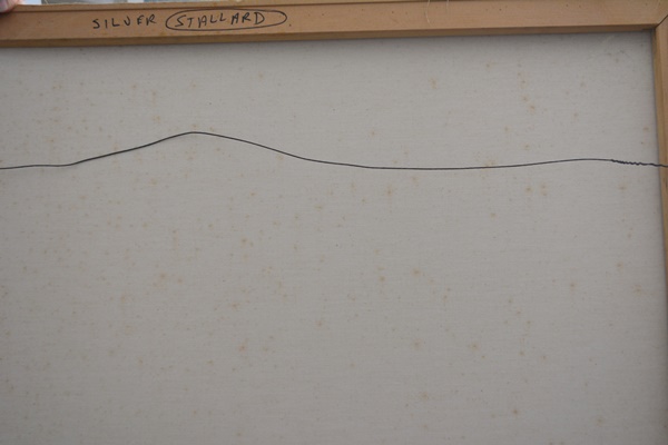 Stallard Signed Birds Nest Oil Painting