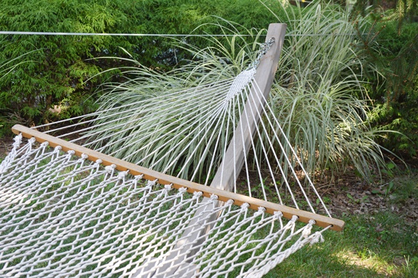 The Original Pawley's Island Rope Hammock and Teak Hammock Stand