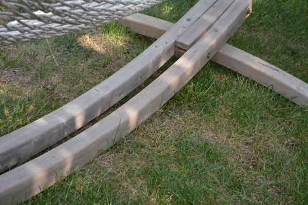 The Original Pawley's Island Rope Hammock and Teak Hammock Stand