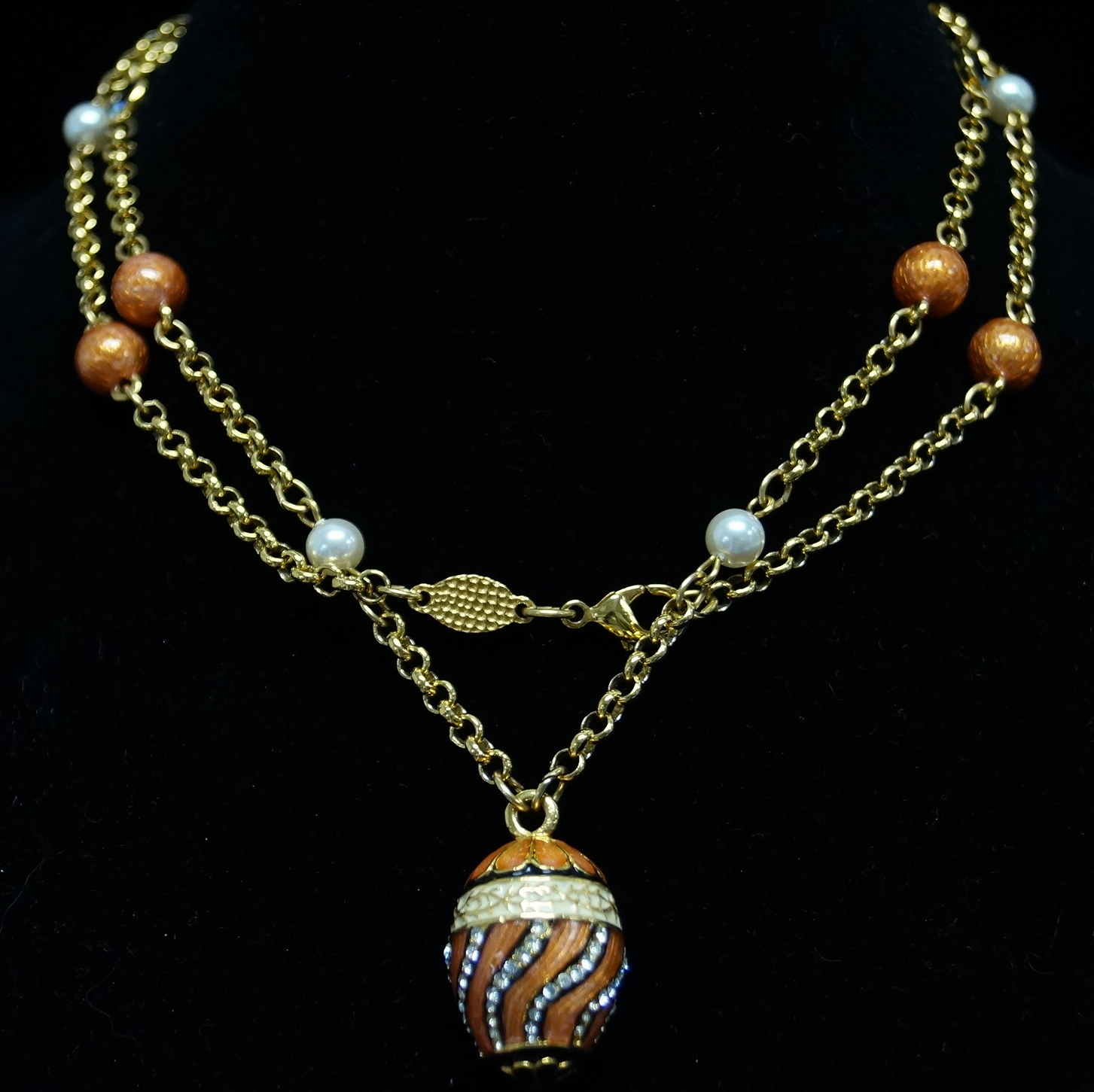MMA Faberge Egg Replica Pendant