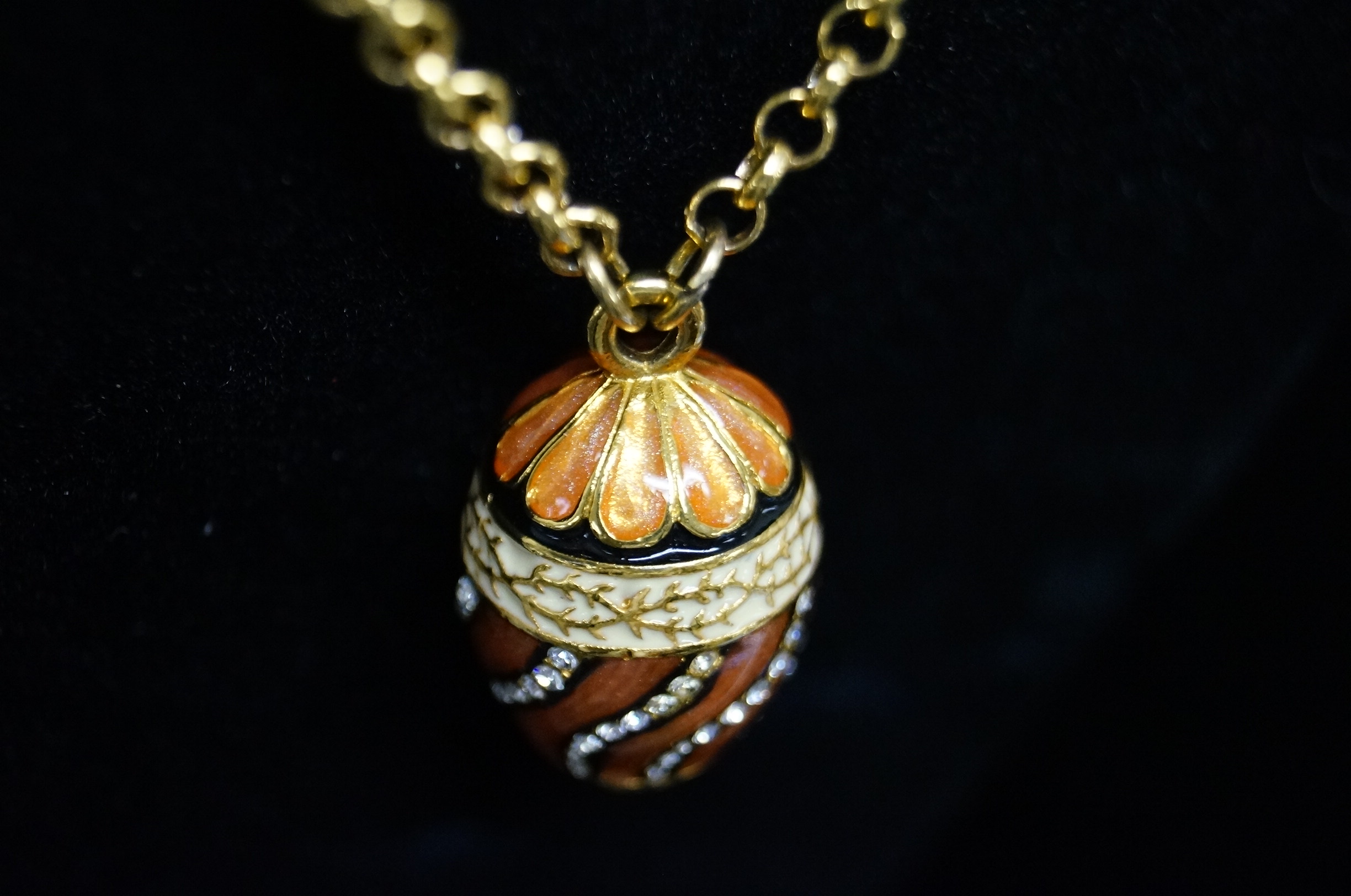MMA Faberge Egg Replica Pendant