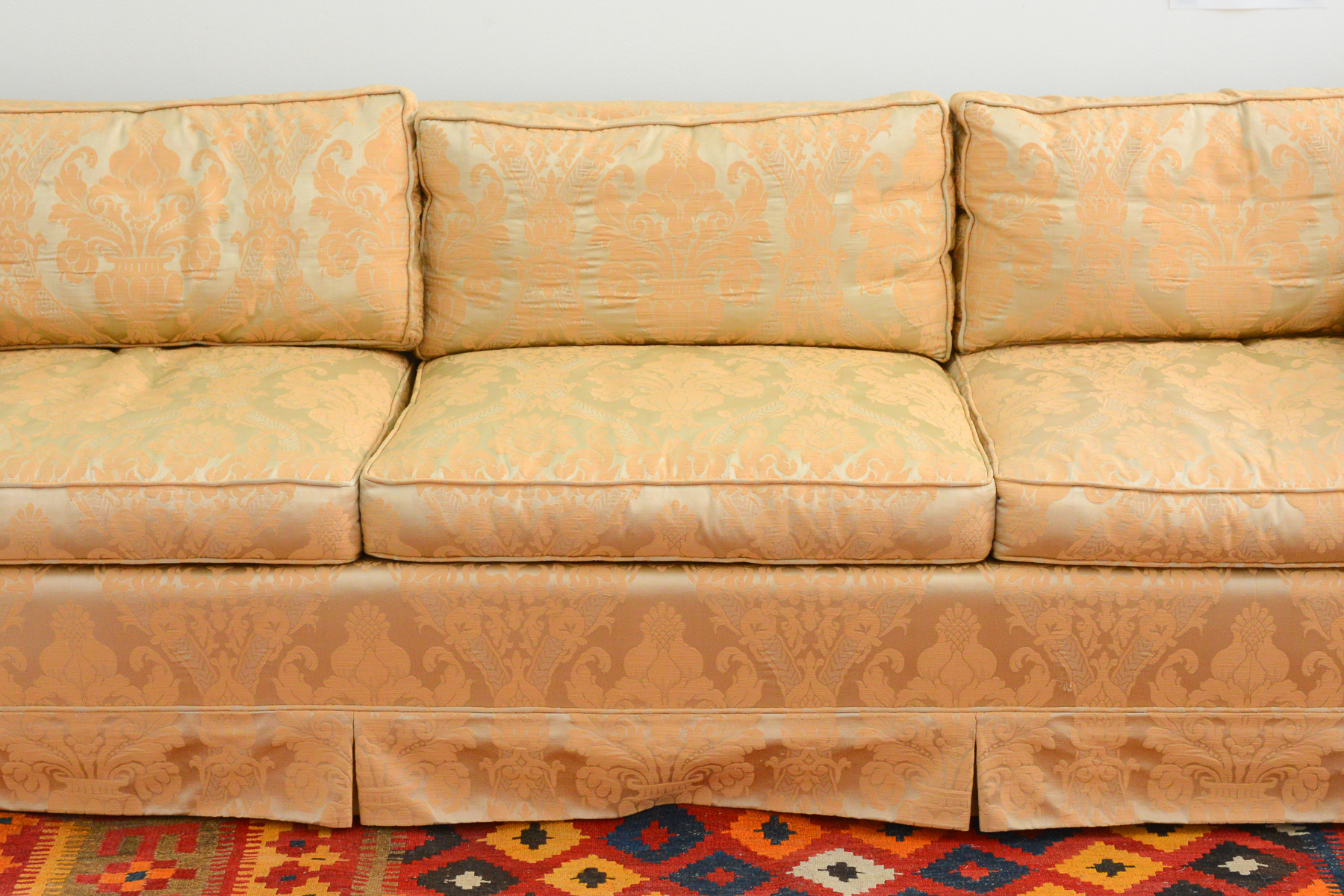 Baker 1960s Tuxedo Sofa