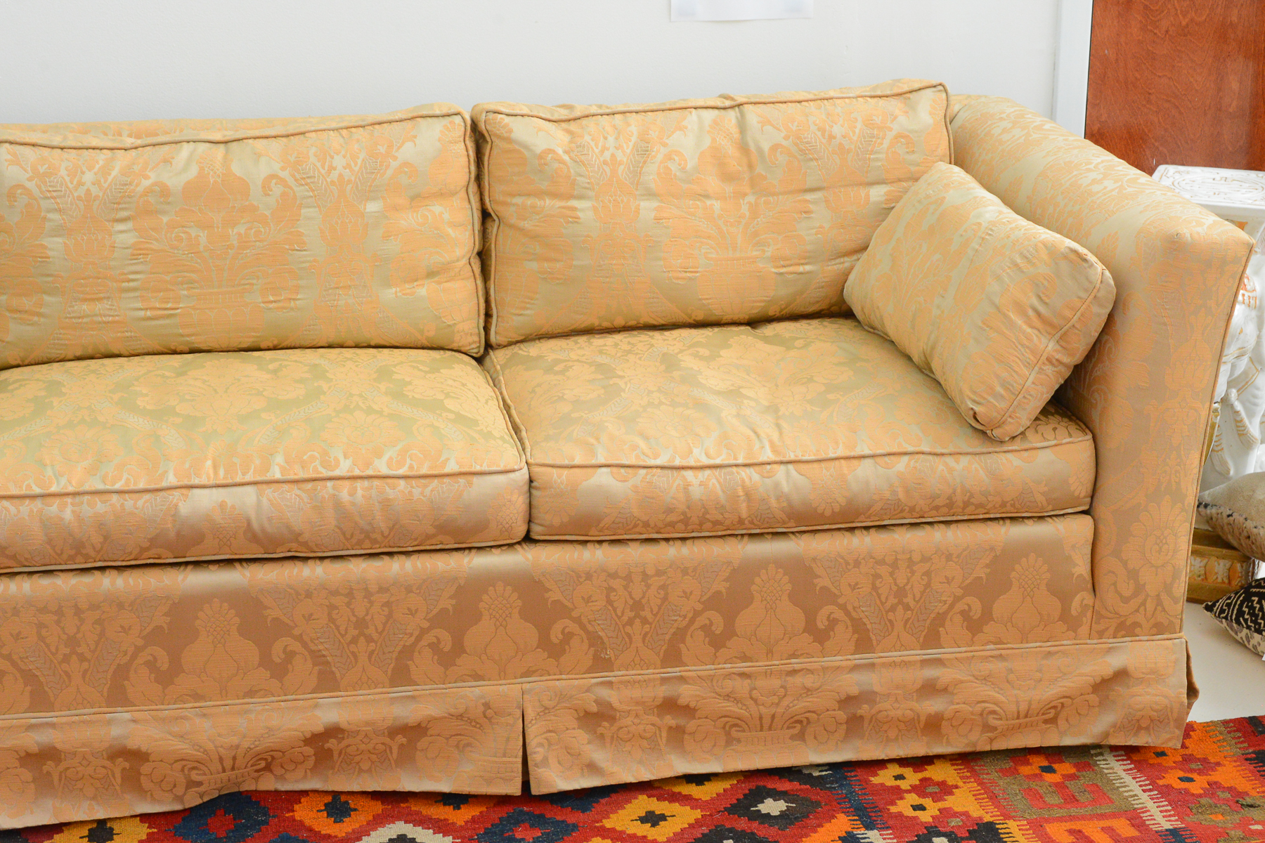 Baker 1960s Tuxedo Sofa