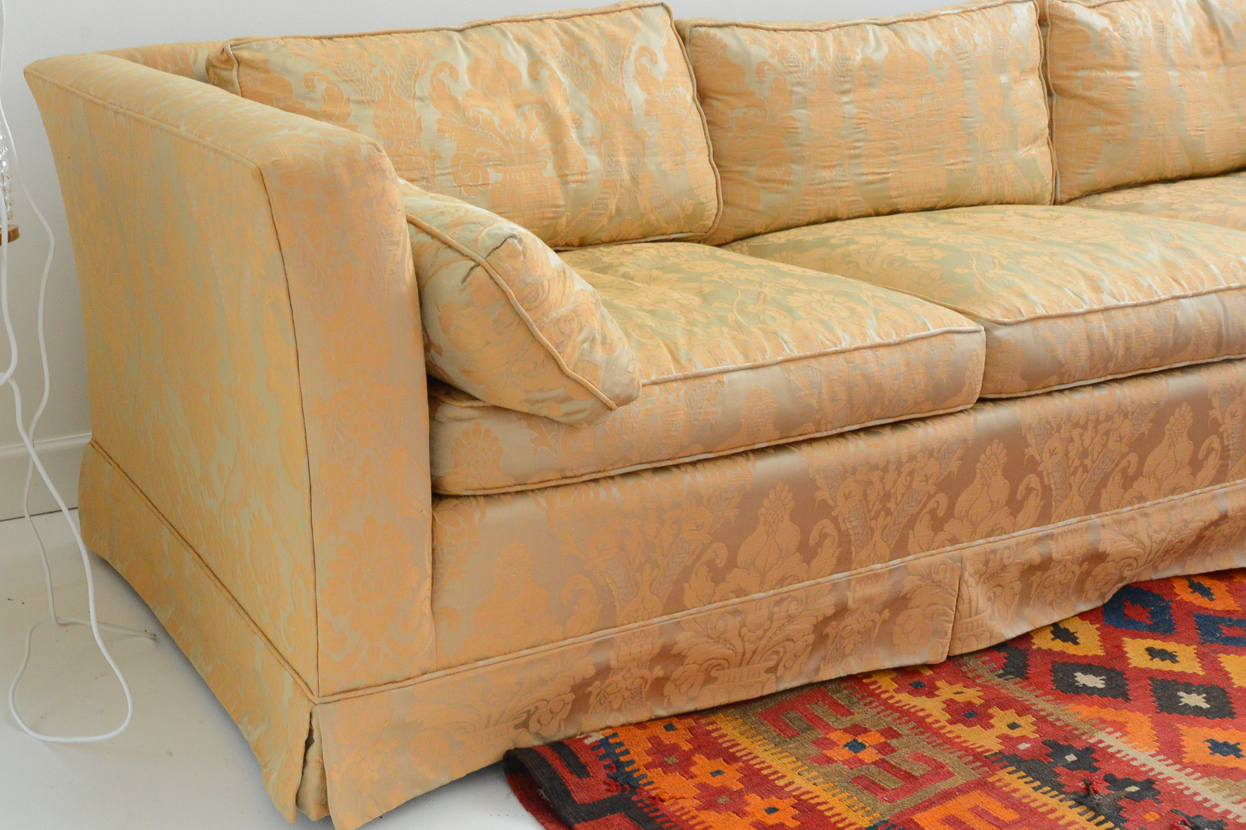 Baker 1960s Tuxedo Sofa