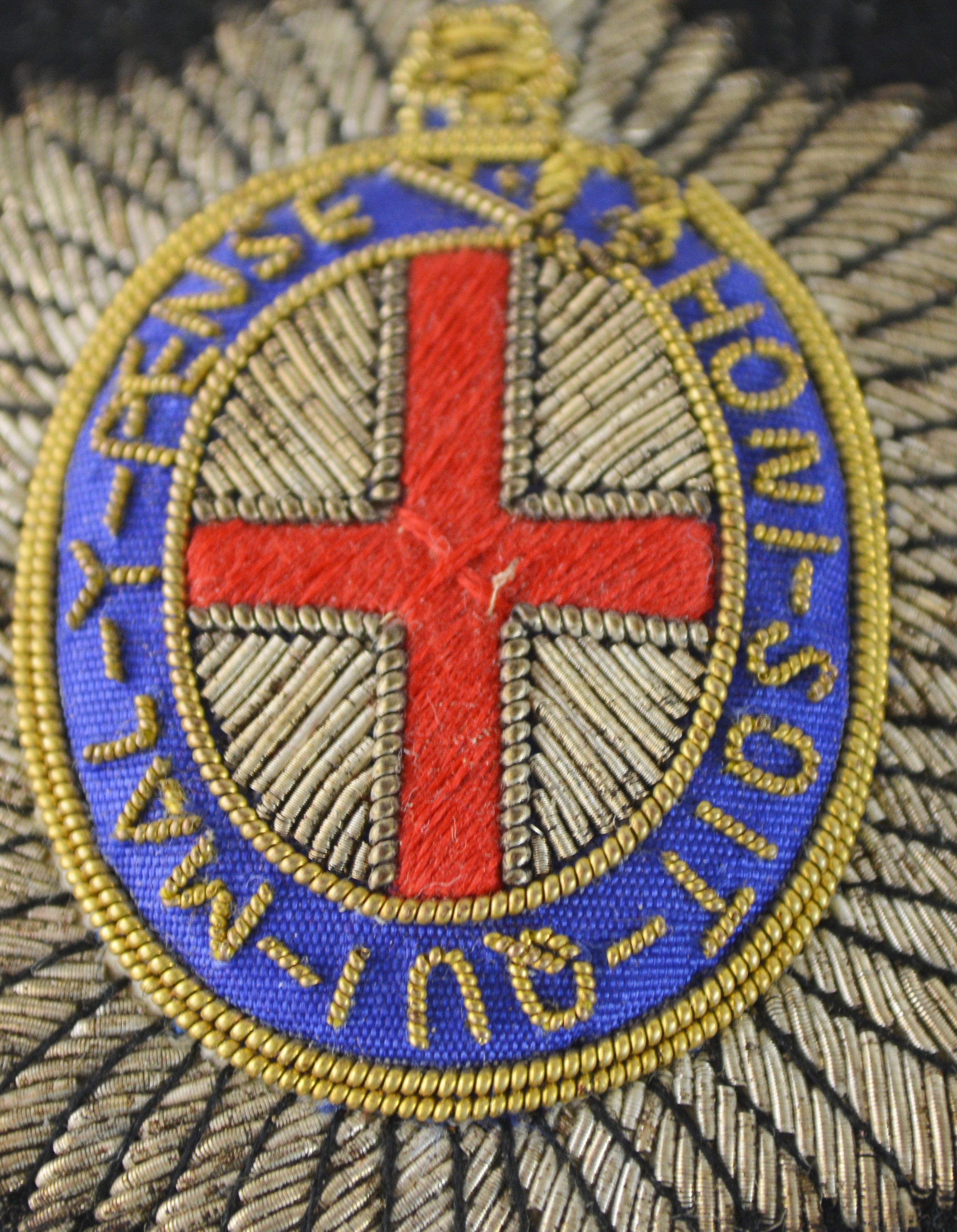 Two Honi Soit Qui Mal Y Pense Collectible Patches