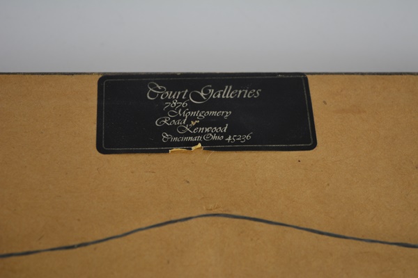 Christine McGinnis L/E Zebra Lithograph