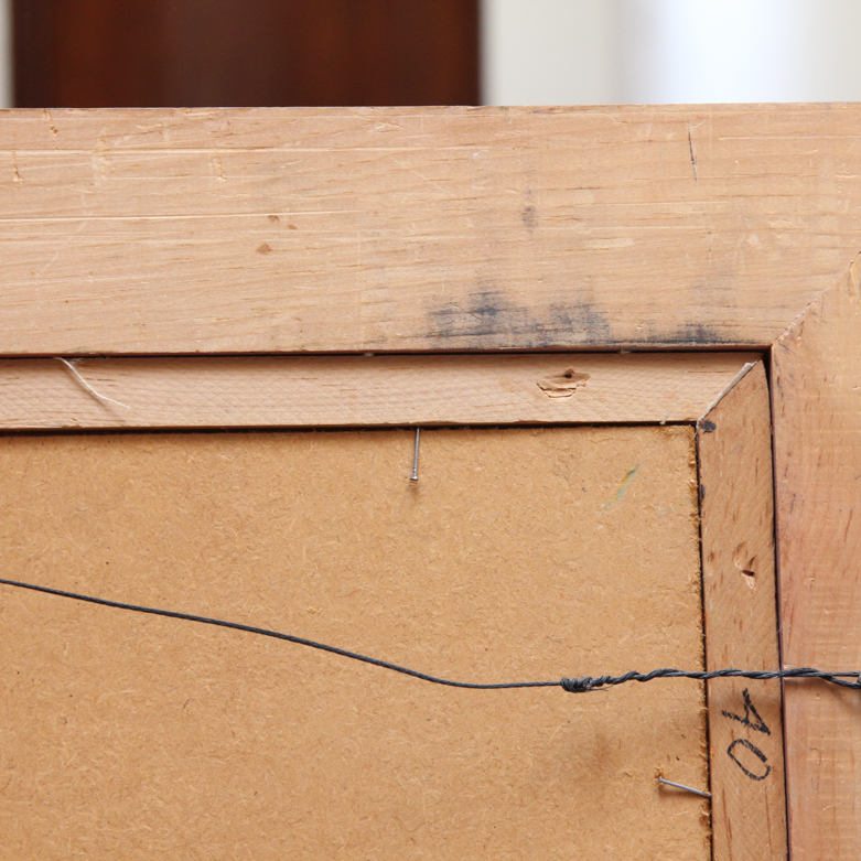 Mary Angela Davis Signed Oil Painting "Jazz Players"