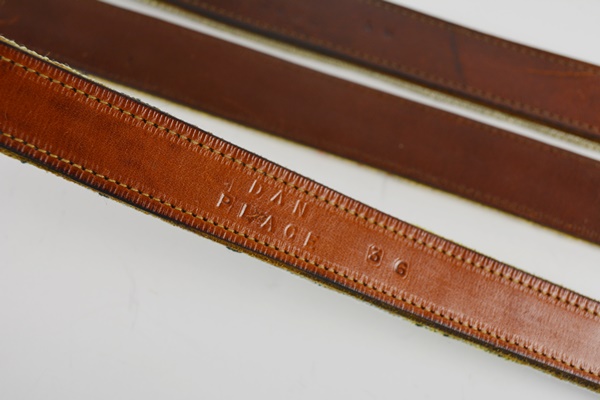 Three Men's Themed Needlepoint Belts
