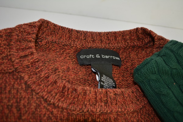 Twelve Men's Designer Sweaters