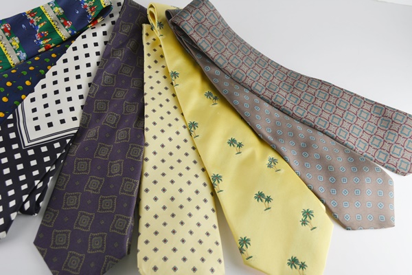 Eight Men's Silk Ties