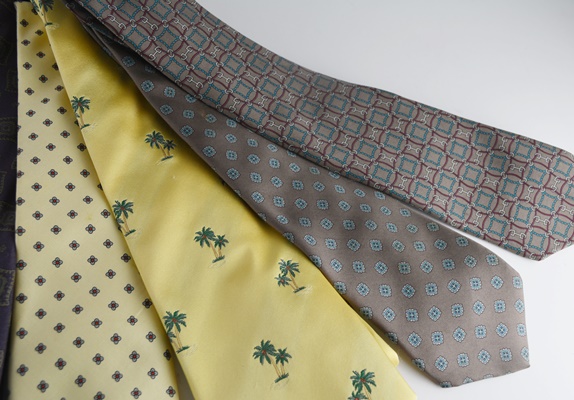 Eight Men's Silk Ties