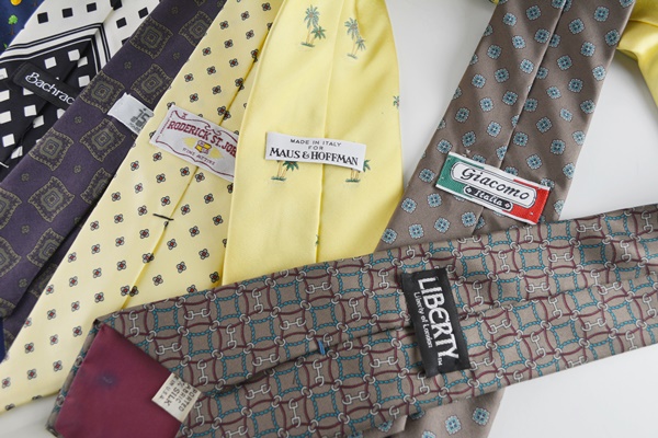 Eight Men's Silk Ties