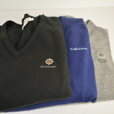 Three Men's Golf Sweaters