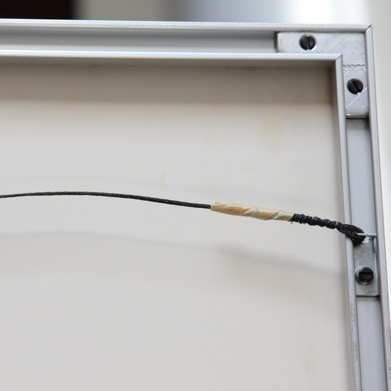 Framed Abstract Watercolor by Oscar Melendez