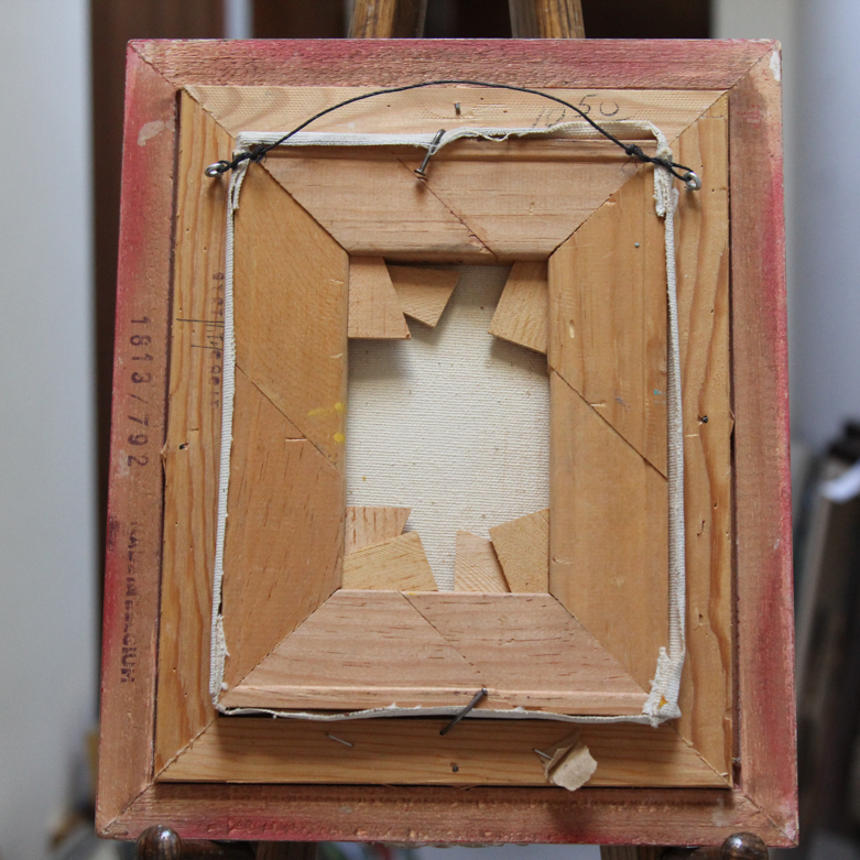 Mary Angela Signed Oil on Canvas