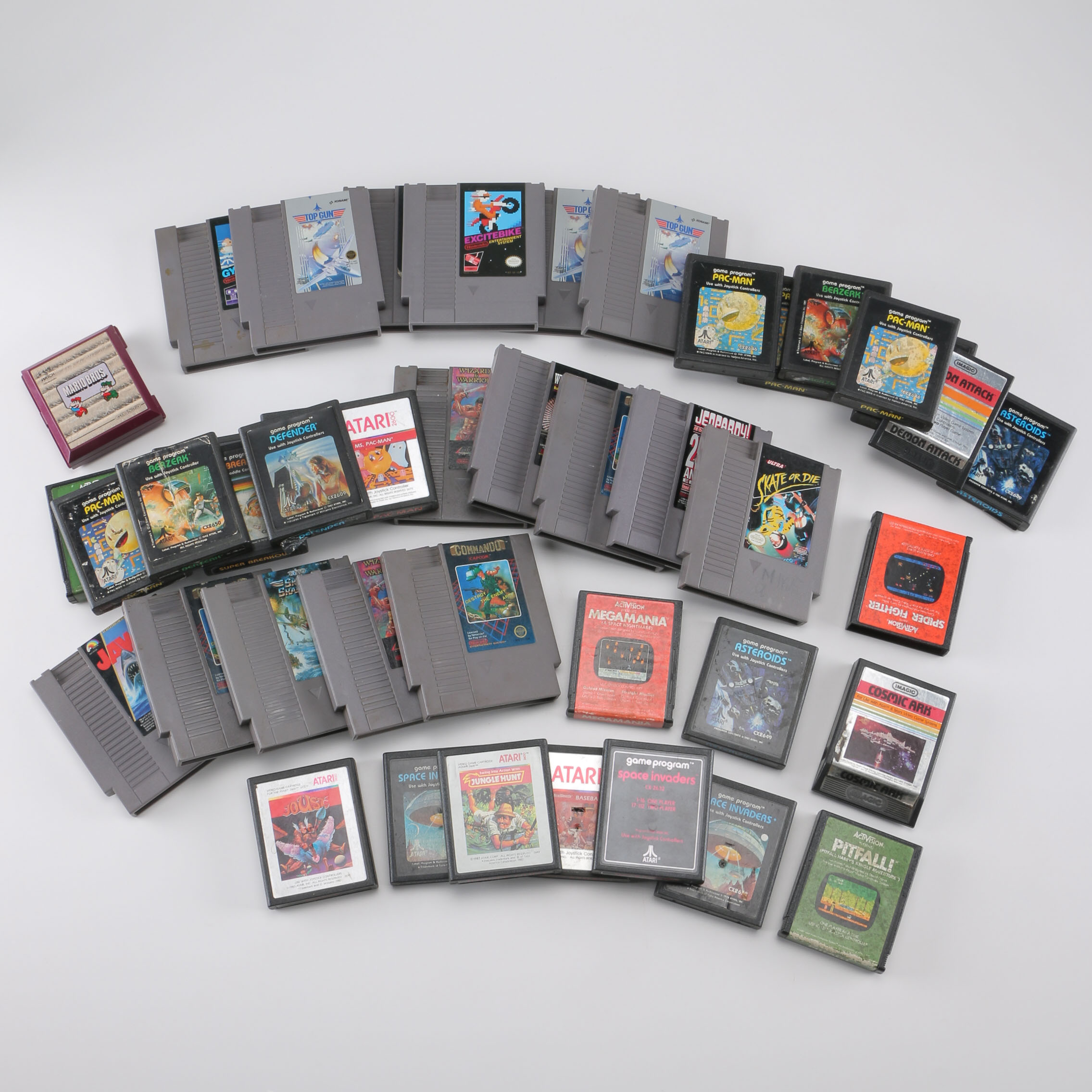 Vintage NES and Atari 2600 Games and Accessories