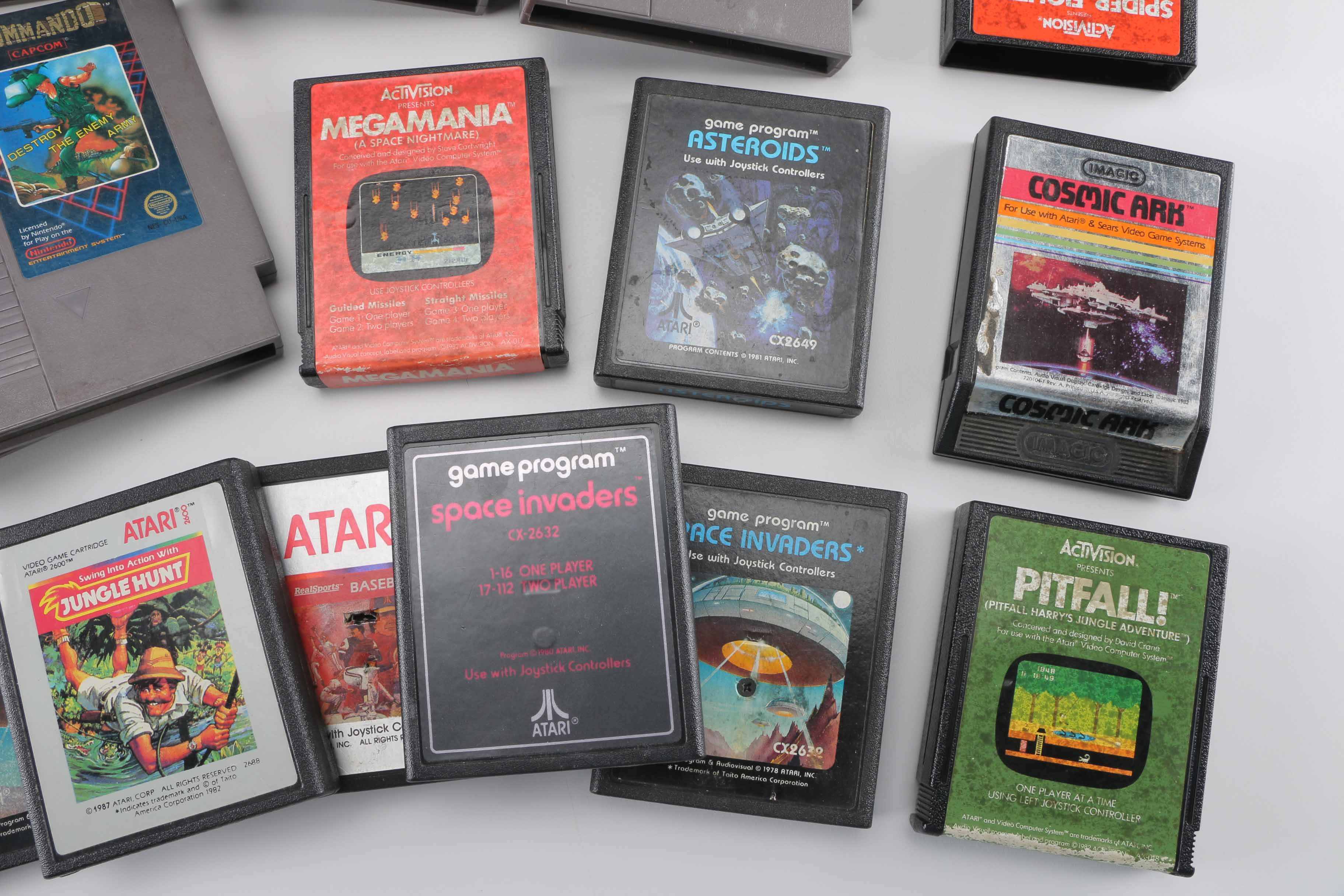 Vintage NES and Atari 2600 Games and Accessories