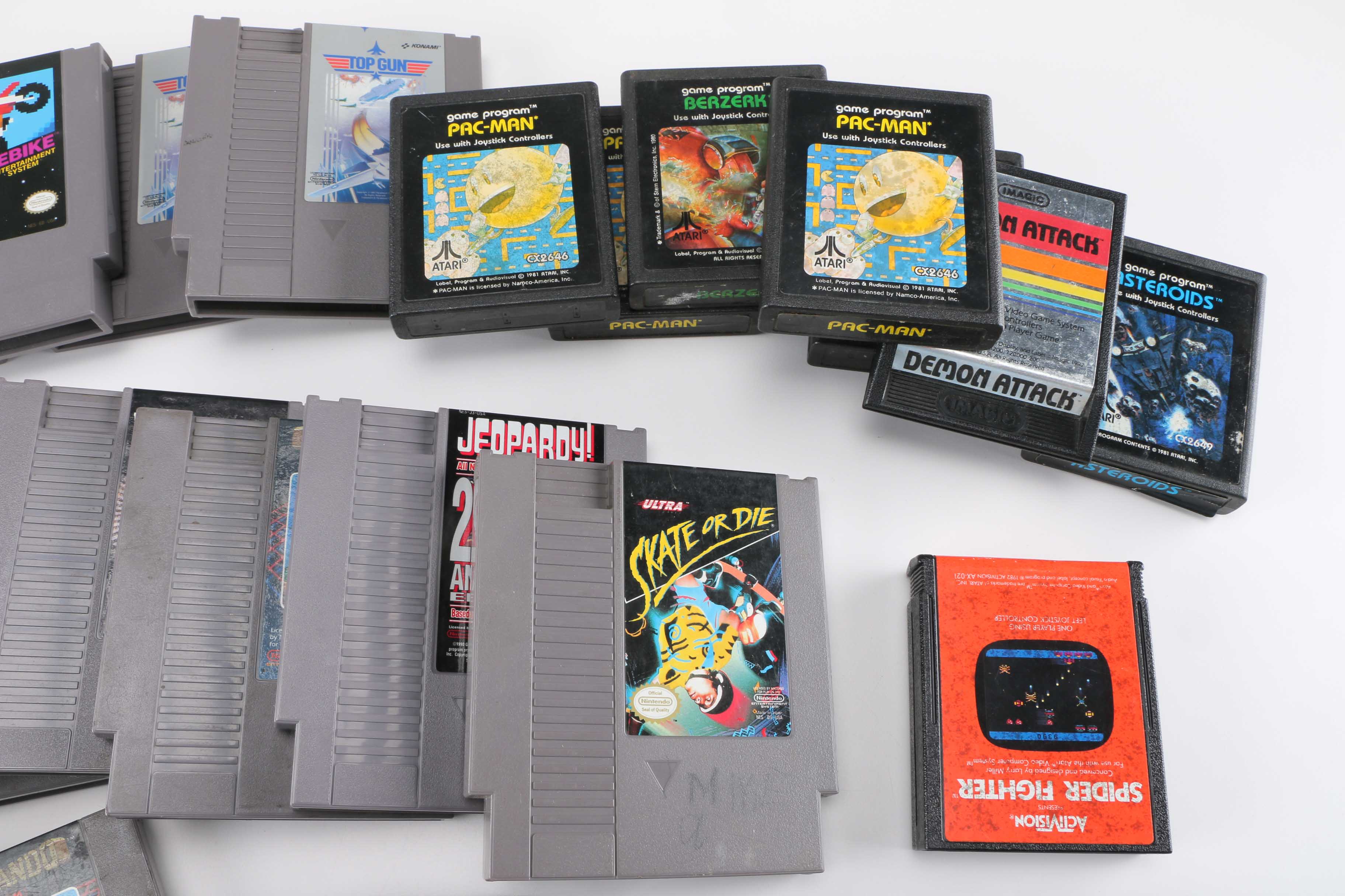 Vintage NES and Atari 2600 Games and Accessories