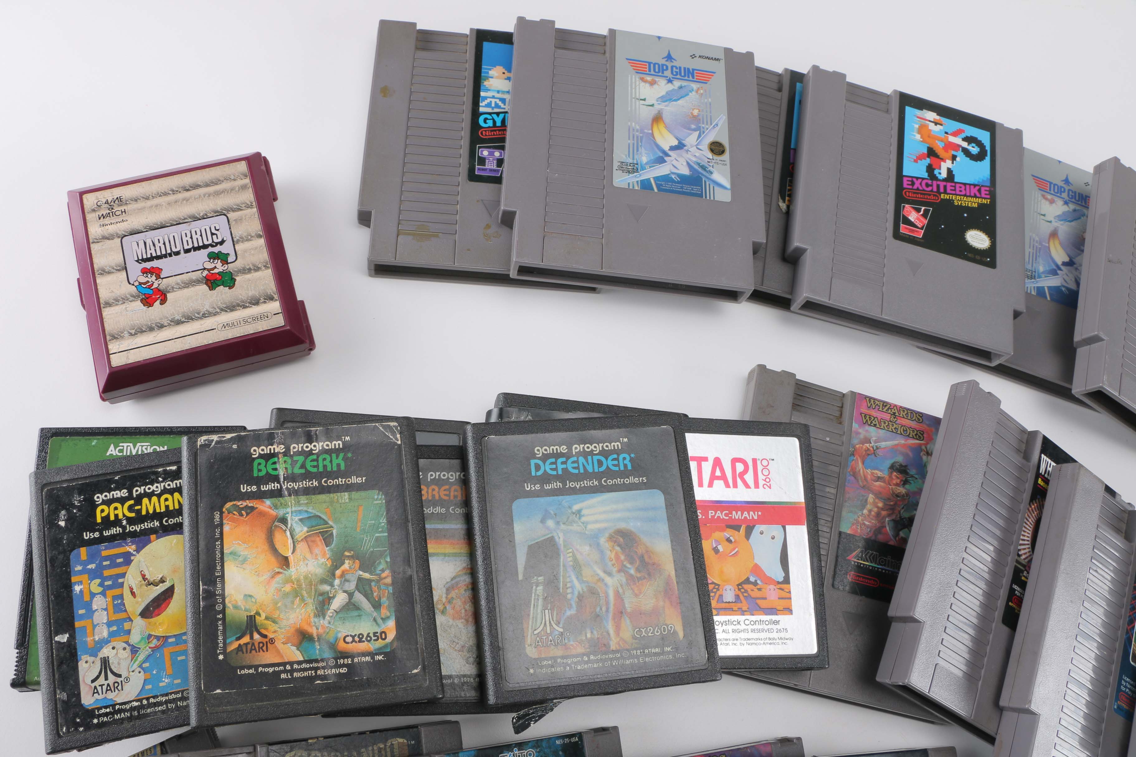 Vintage NES and Atari 2600 Games and Accessories