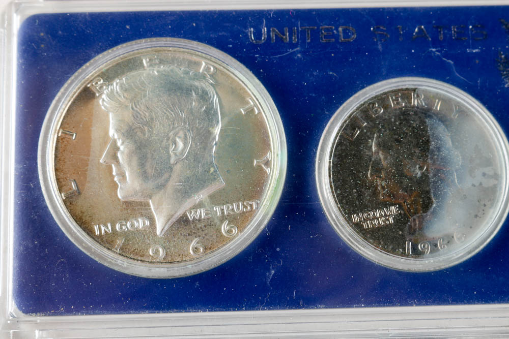 1950s and 1960s US Mint Proof Sets and Uncirculated Coins