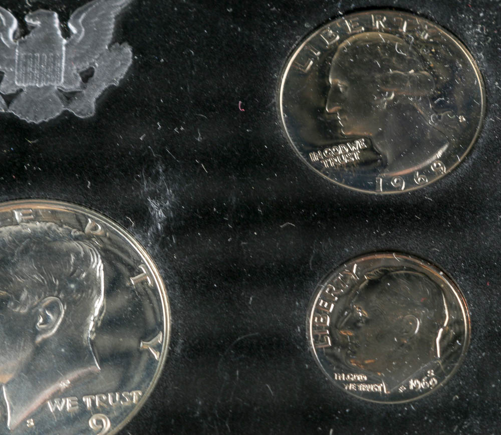1950s and 1960s US Mint Proof Sets and Uncirculated Coins