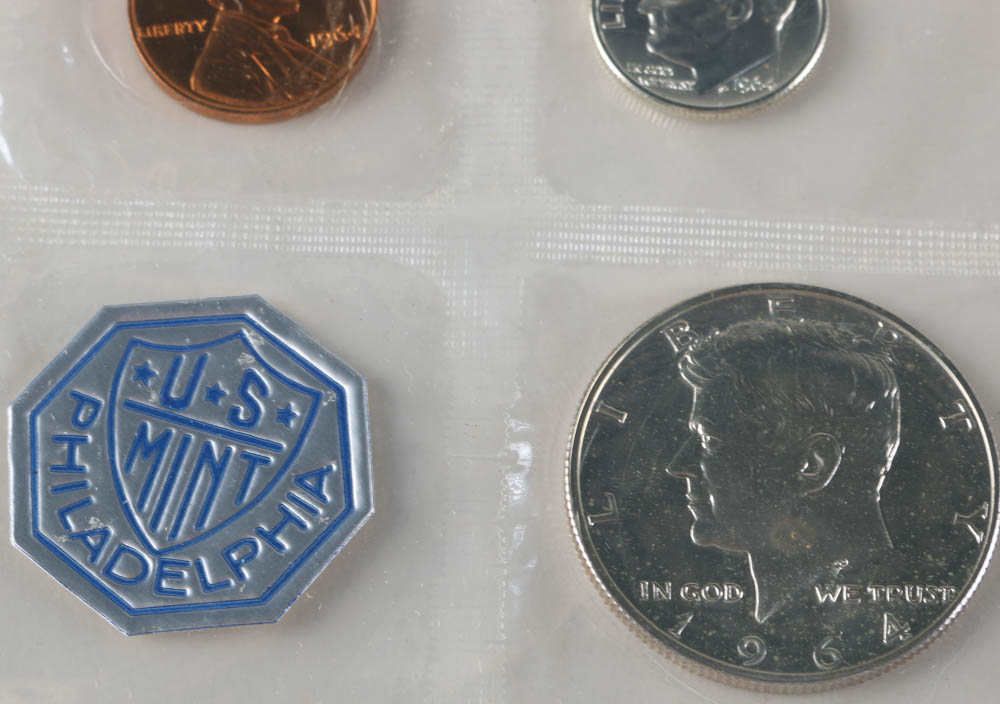 1950s and 1960s US Mint Proof Sets and Uncirculated Coins