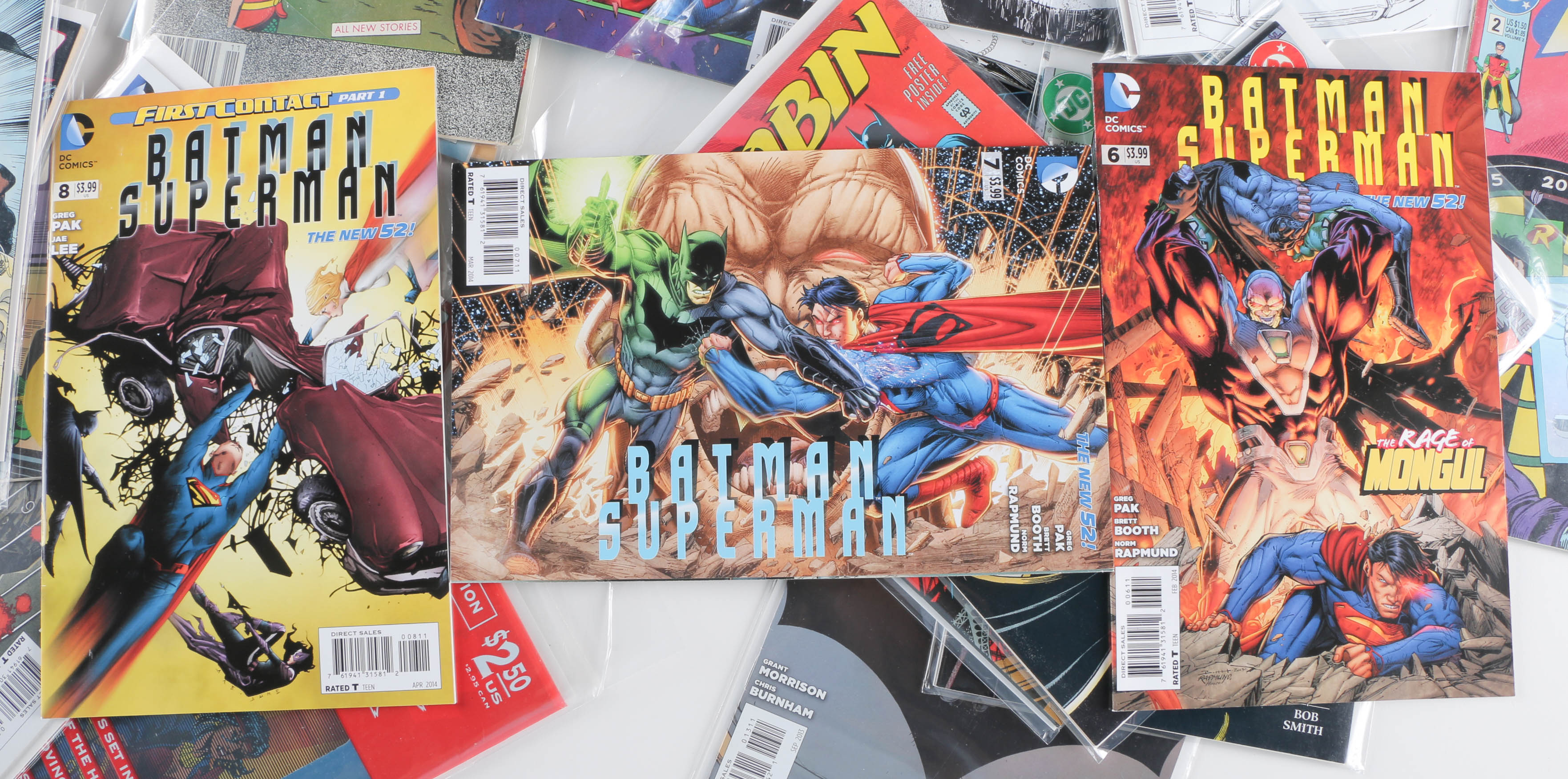 Collection of DC Comics Featuring Batman and Robin