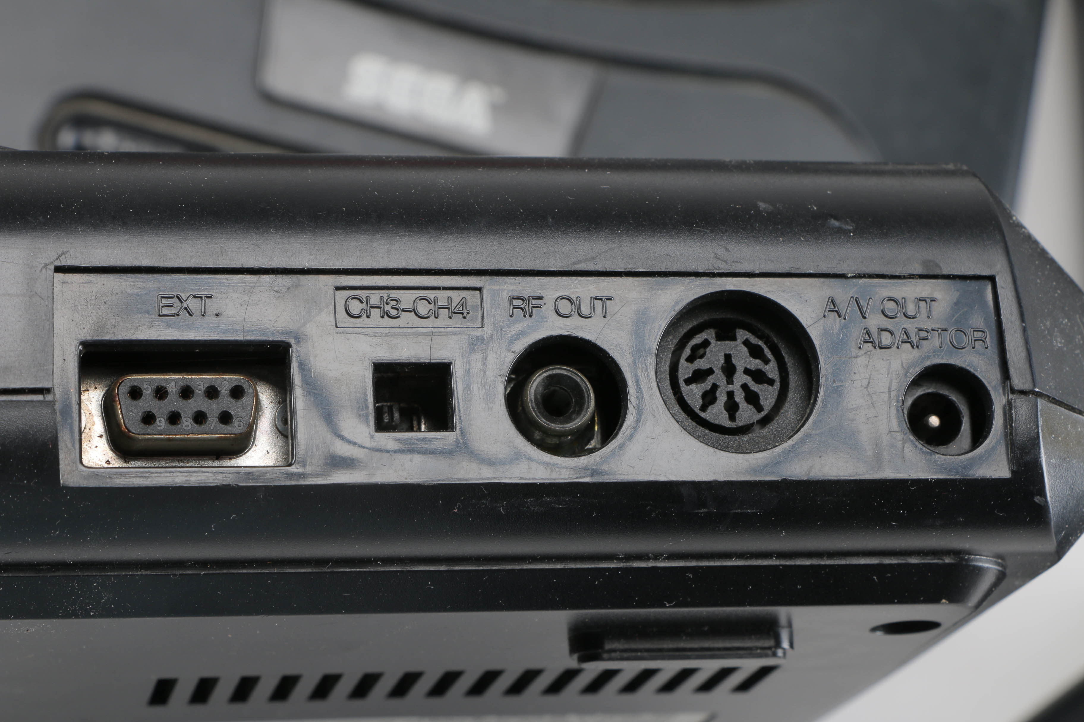 Collection of Sega Video Games and Game Systems