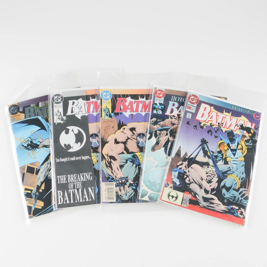 Set of Selections From The "Batman Knightfall" Series