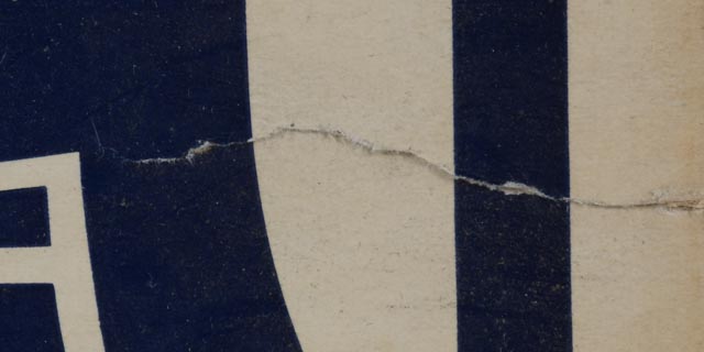 Original Advertising Poster for Golden's Blue Ribbon Cigars