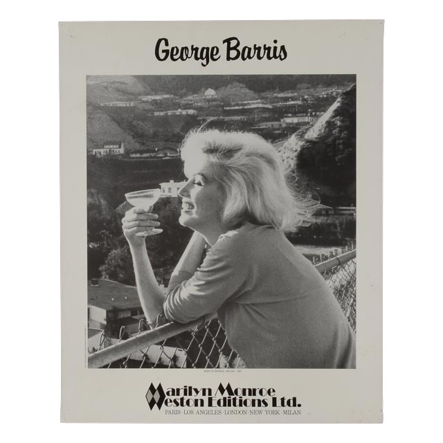 Marilyn Monroe Weston Editions Ltd. 1985 Poster by George Barris
