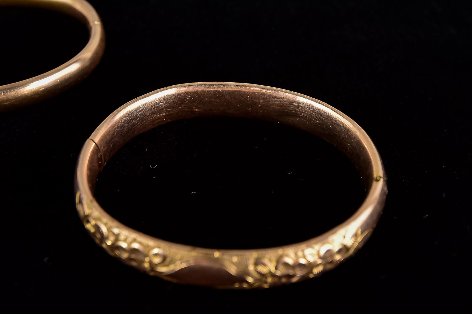 Set of Three 10K Gold Fill Bracelets