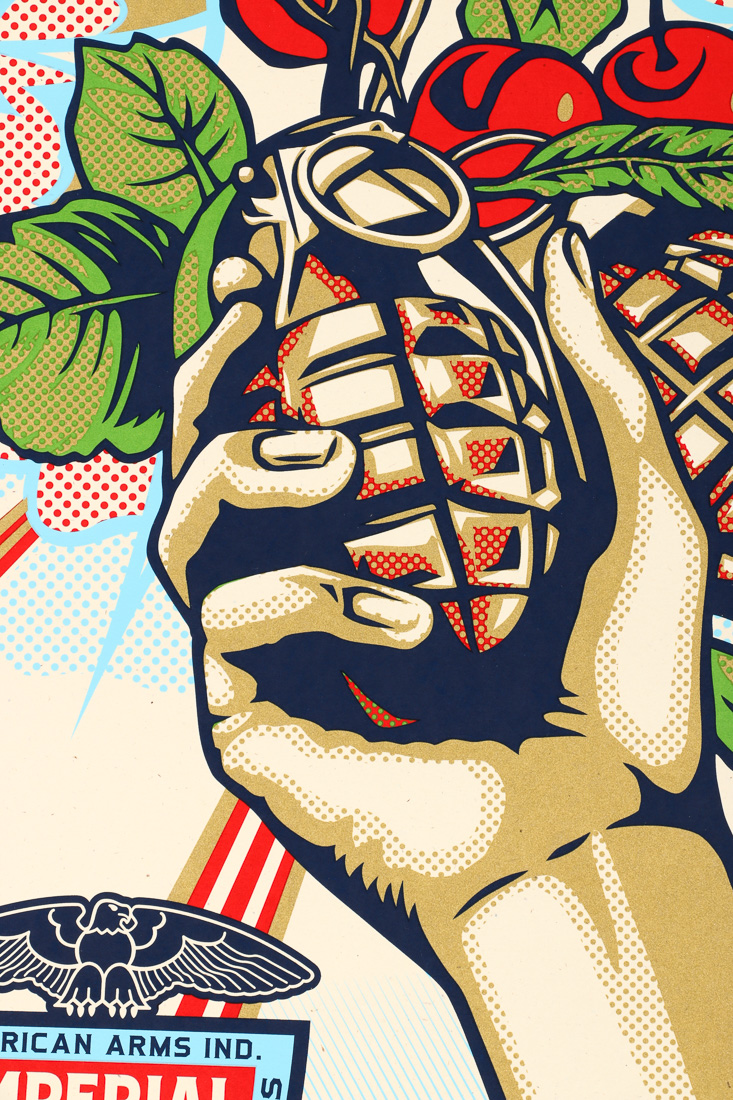 2011 Shepard Fairey Signed Limited Edition "Imperial Glory"