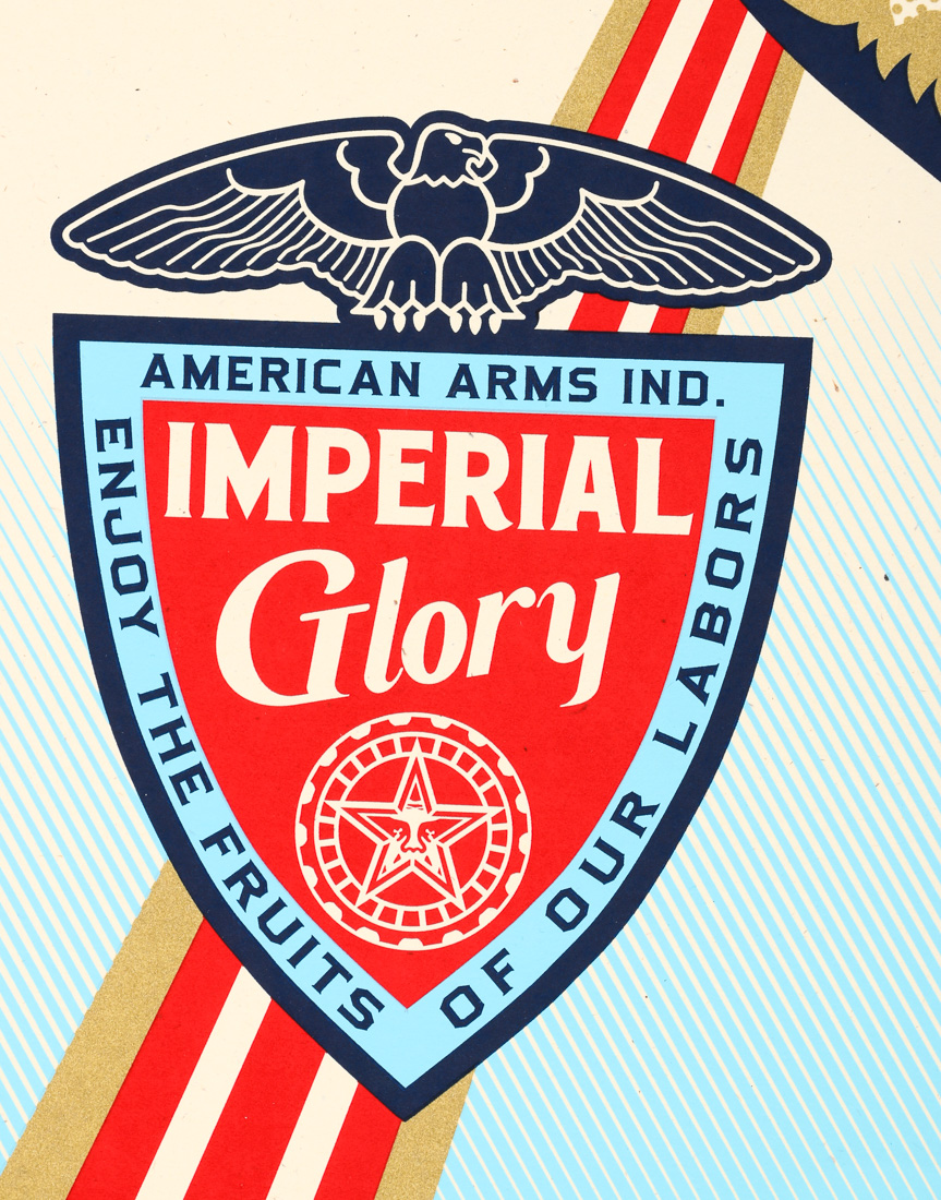2011 Shepard Fairey Signed Limited Edition "Imperial Glory"