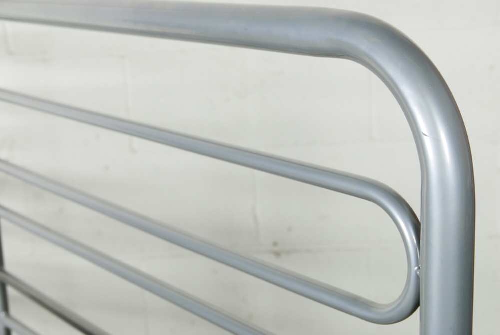 Ikea Queen Grey Metal Bed