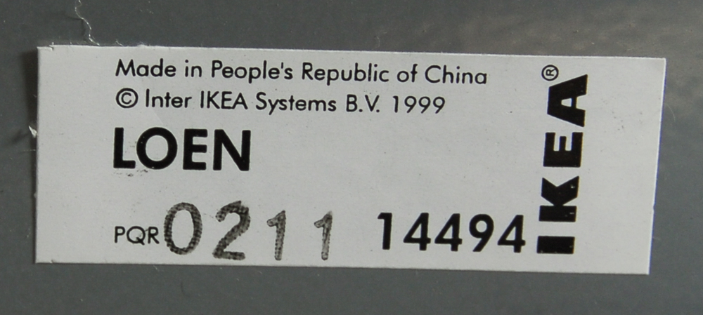 Ikea Queen Grey Metal Bed