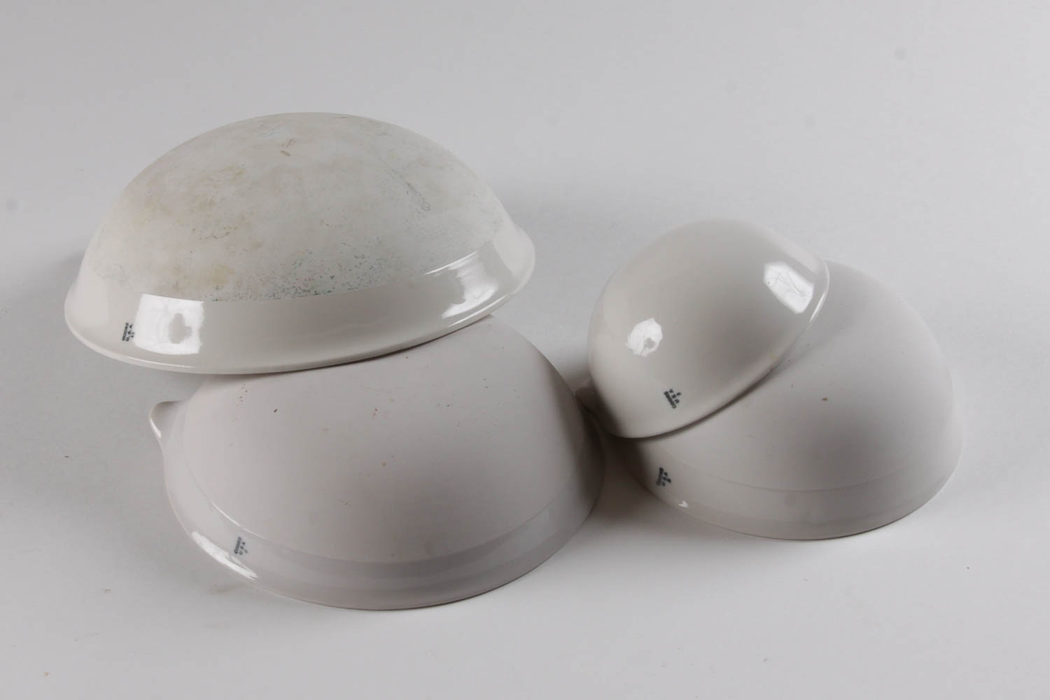 Collection of Vintage Coors Porcelain Evaporating Dishes