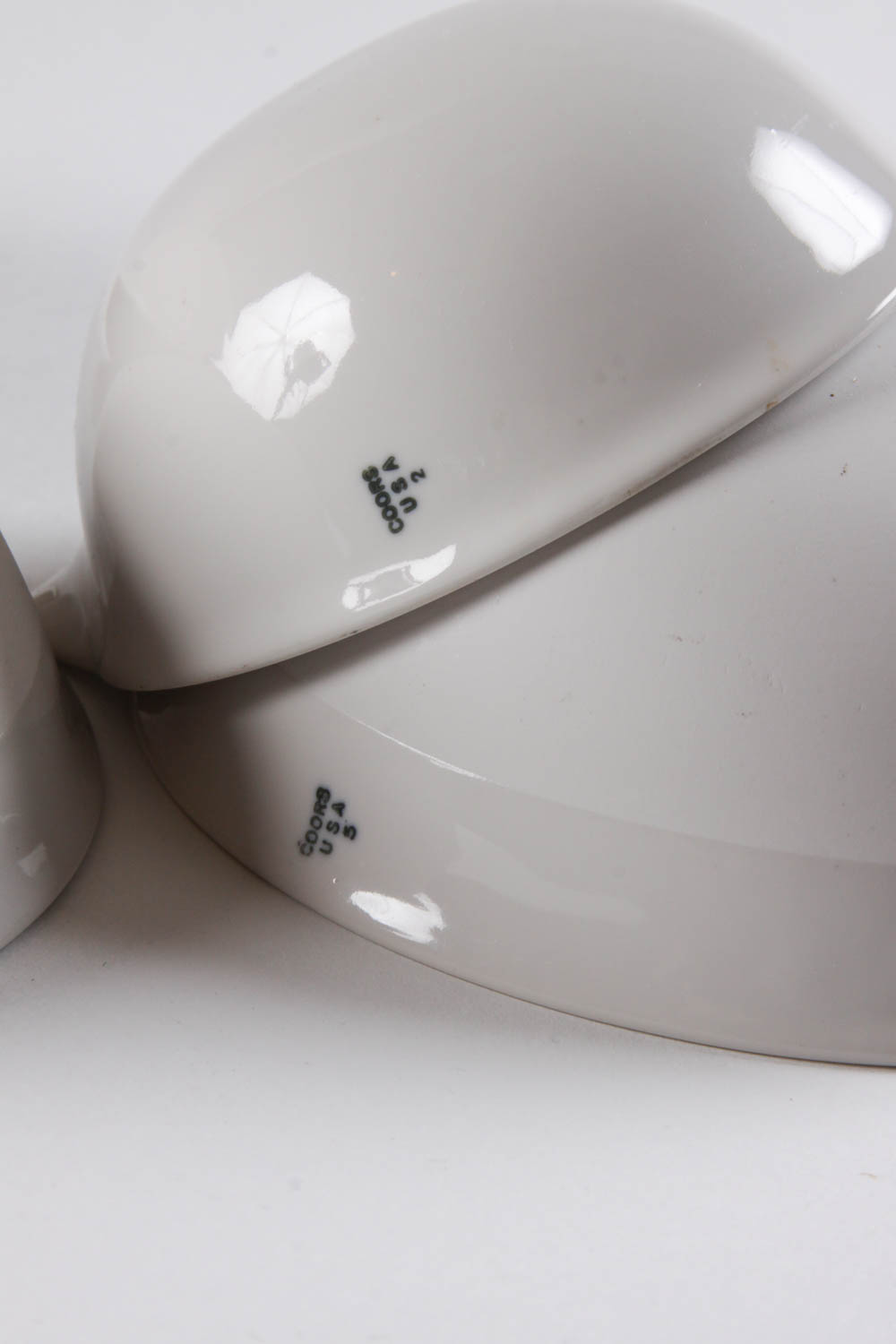 Collection of Vintage Coors Porcelain Evaporating Dishes