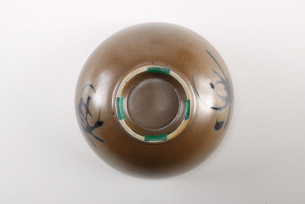 Collection of Stoneware and Porcelain Bowls with a Teapot