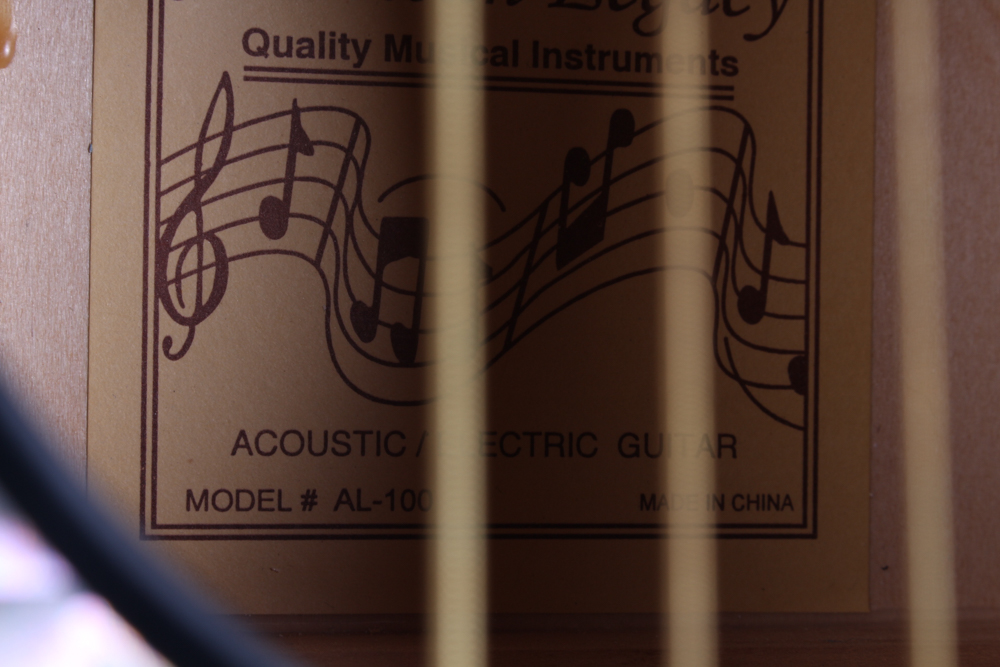 American Legacy AL-100 Esteban Series Acoustic/Electric Guitar