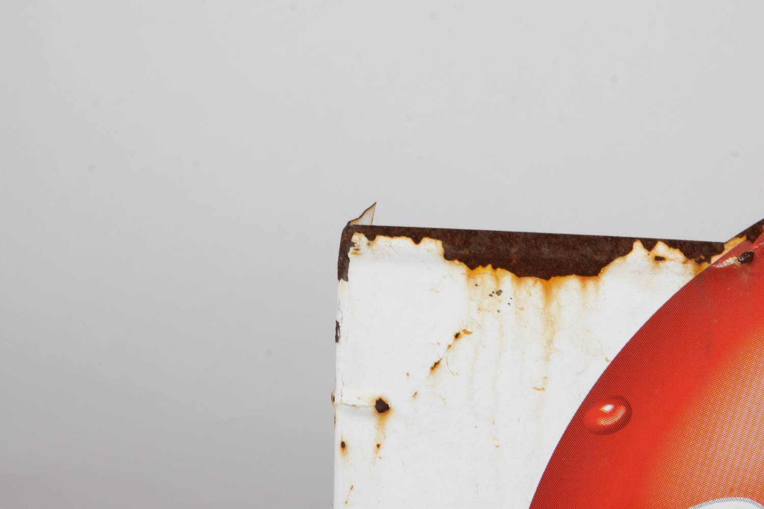 Vintage Spanish Coca-Cola Advertising Sign