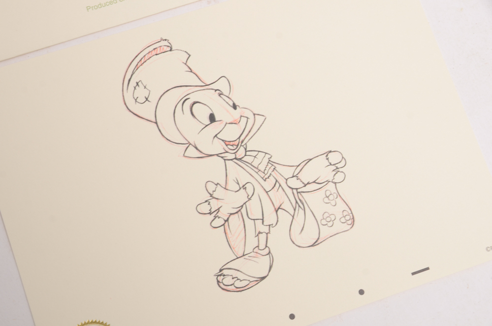 Walt Disney Collectors Society Unframed Lithographs