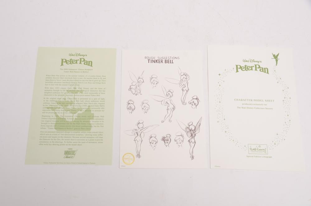 Walt Disney Collectors Society Unframed Lithographs