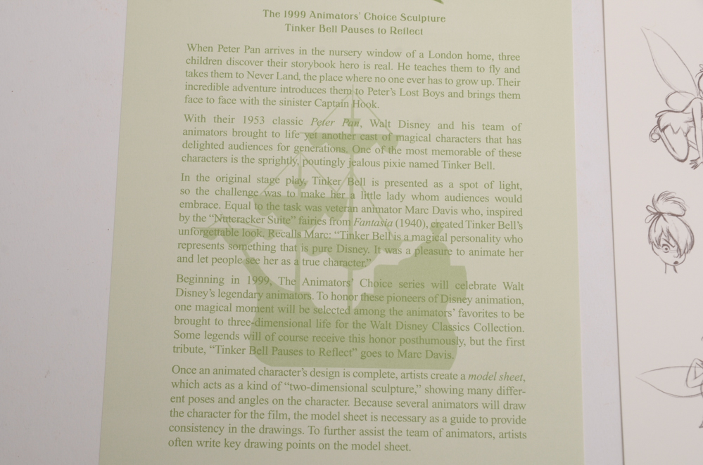 Walt Disney Collectors Society Unframed Lithographs