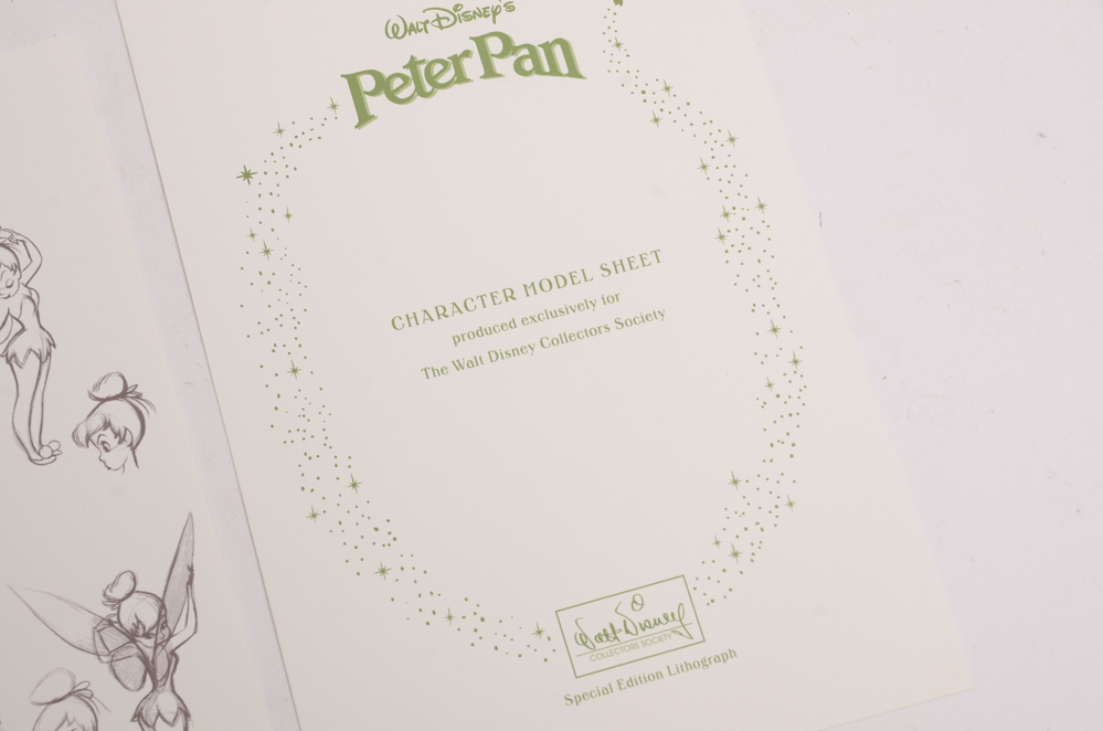 Walt Disney Collectors Society Unframed Lithographs