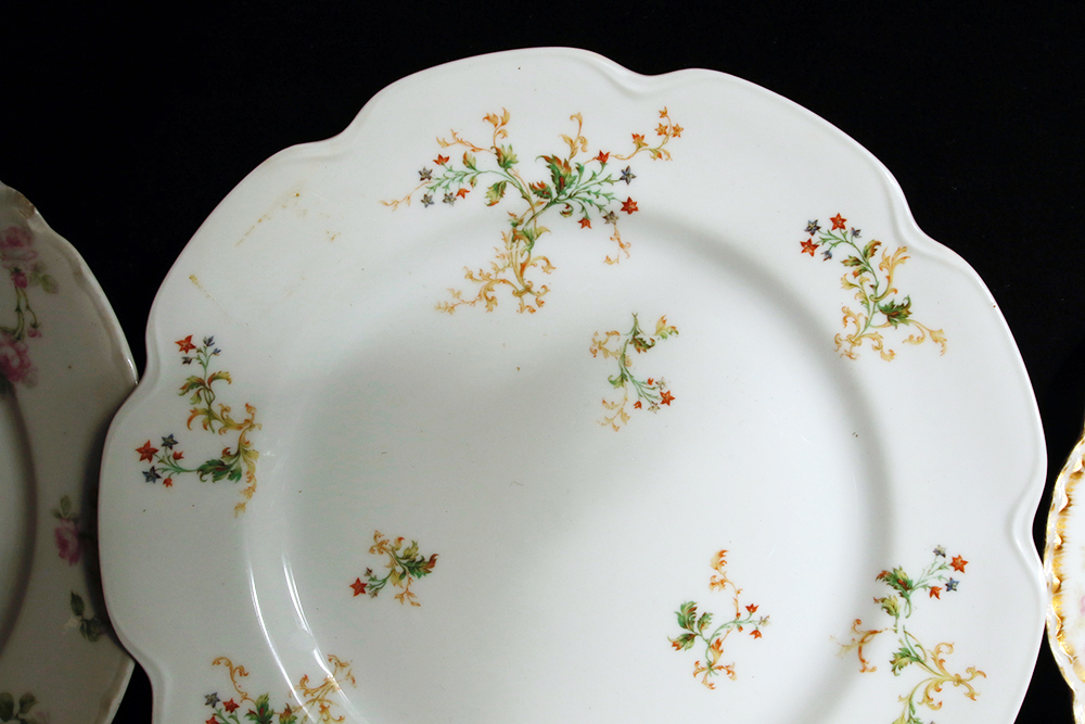 Vintage Haviland Scalloped Plates