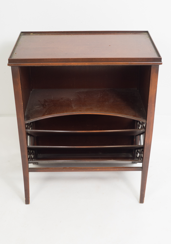 Magazine Rack Side Table