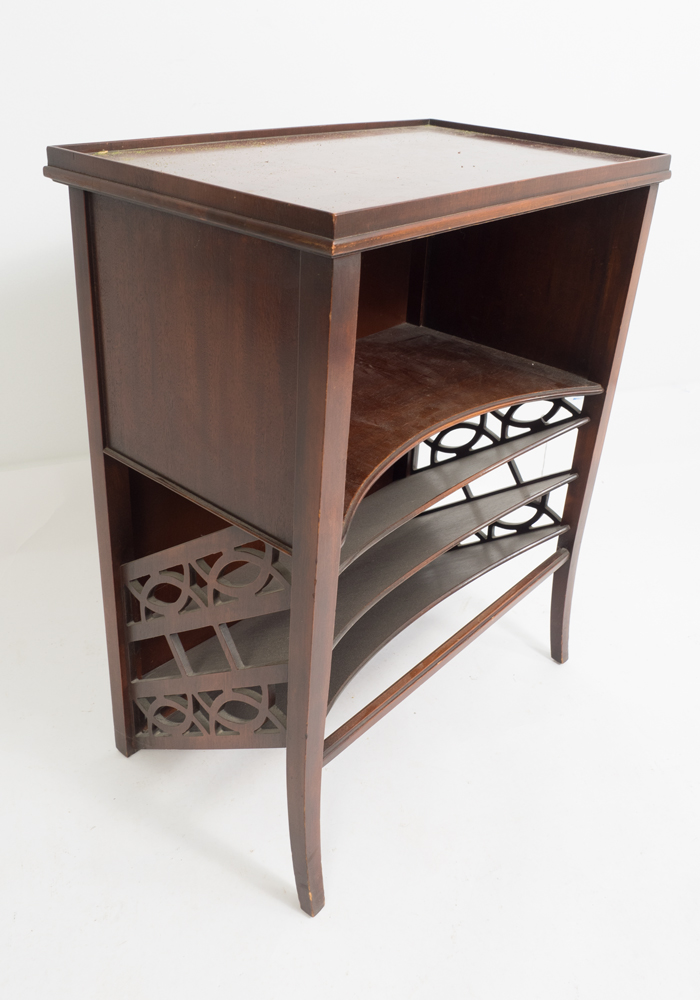 Magazine Rack Side Table