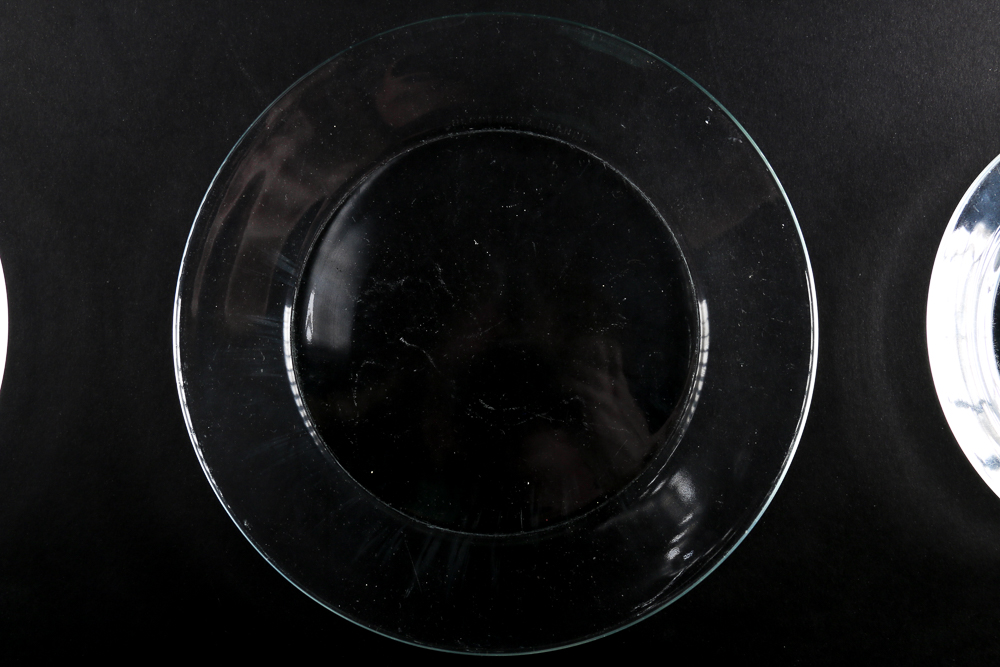 Arcoroc France Clear Glass Plates