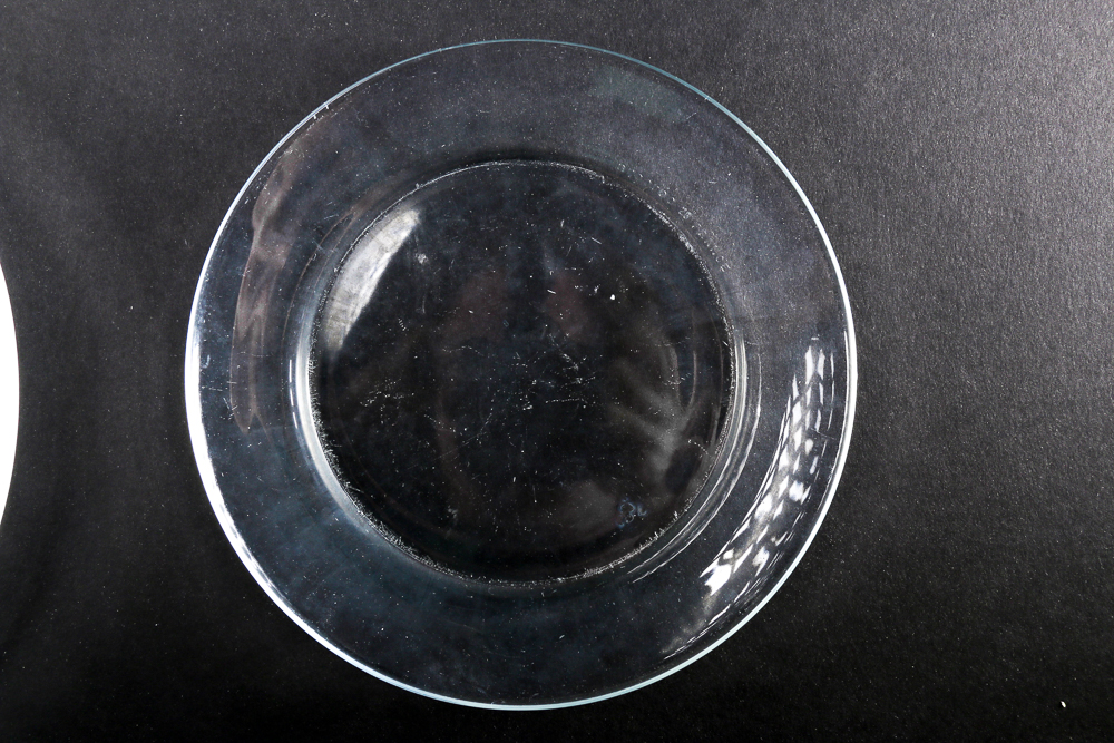 Arcoroc France Clear Glass Plates